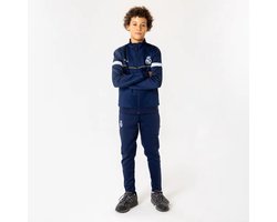 Real Madrid Trainingspak Kinderen 2025/2026 - Maat 116 t/m 164 - Voetbalkleding - Blauw - Jongens & Meisjes - Real Madrid Fanshop - Officiële Merchandise