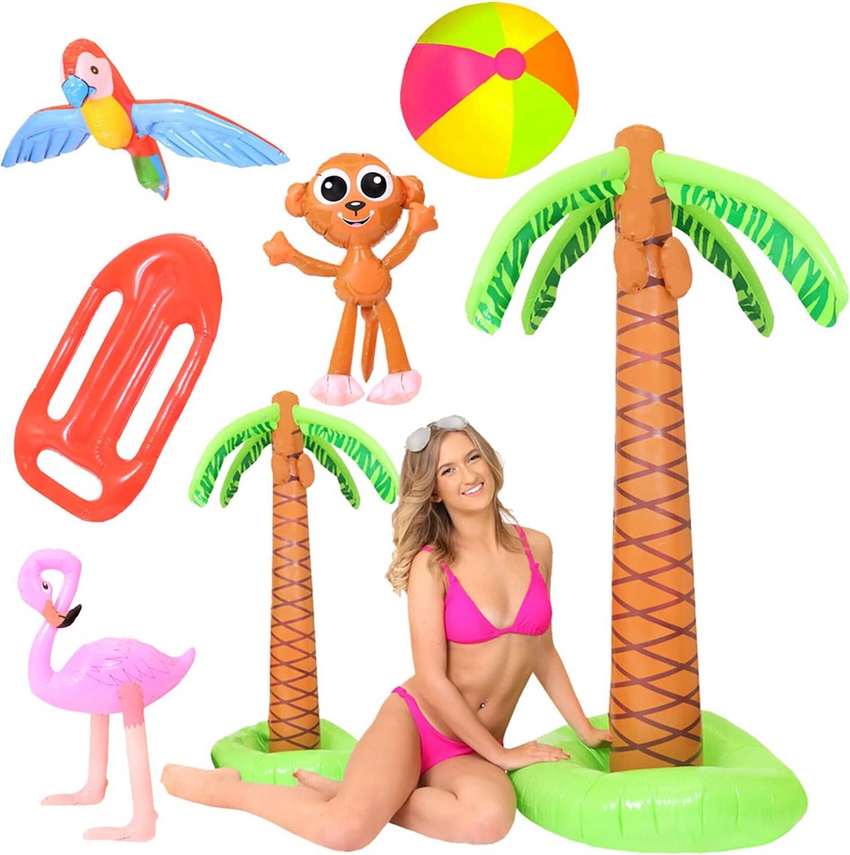 Grote Opblaasbare Zomer Set voor Strand en Zwembad Decoratie