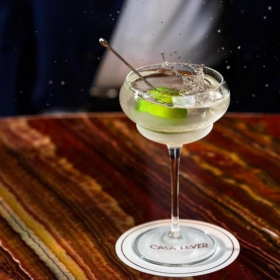 OTIX Martini Glazen Transparant 4 Stuks 300 ml Cocktail Set | Leen Bakker