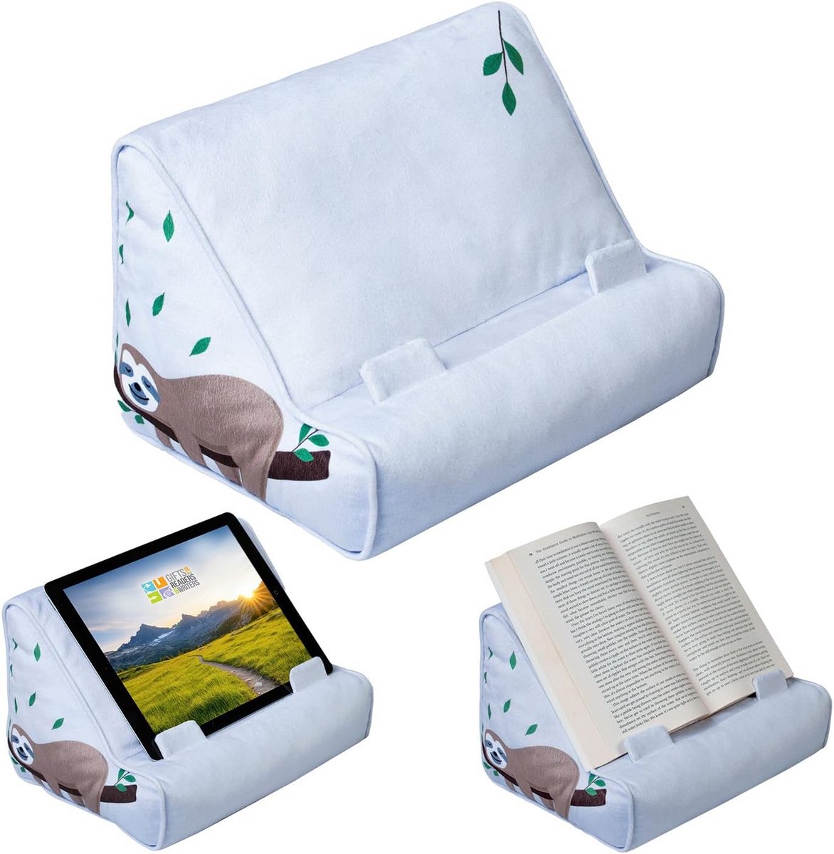 Luxe LeesKussen voor Boeken, iPad en Tablet - Comfortabele Neksteun voor in Bed of op de Bank