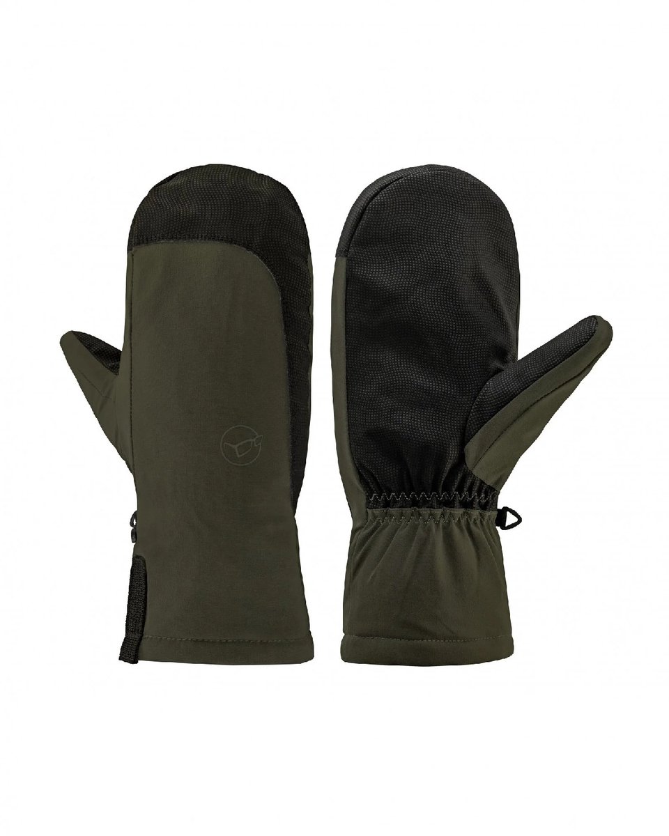 Korda Polar Mittens Dark Olive Small / Medium
