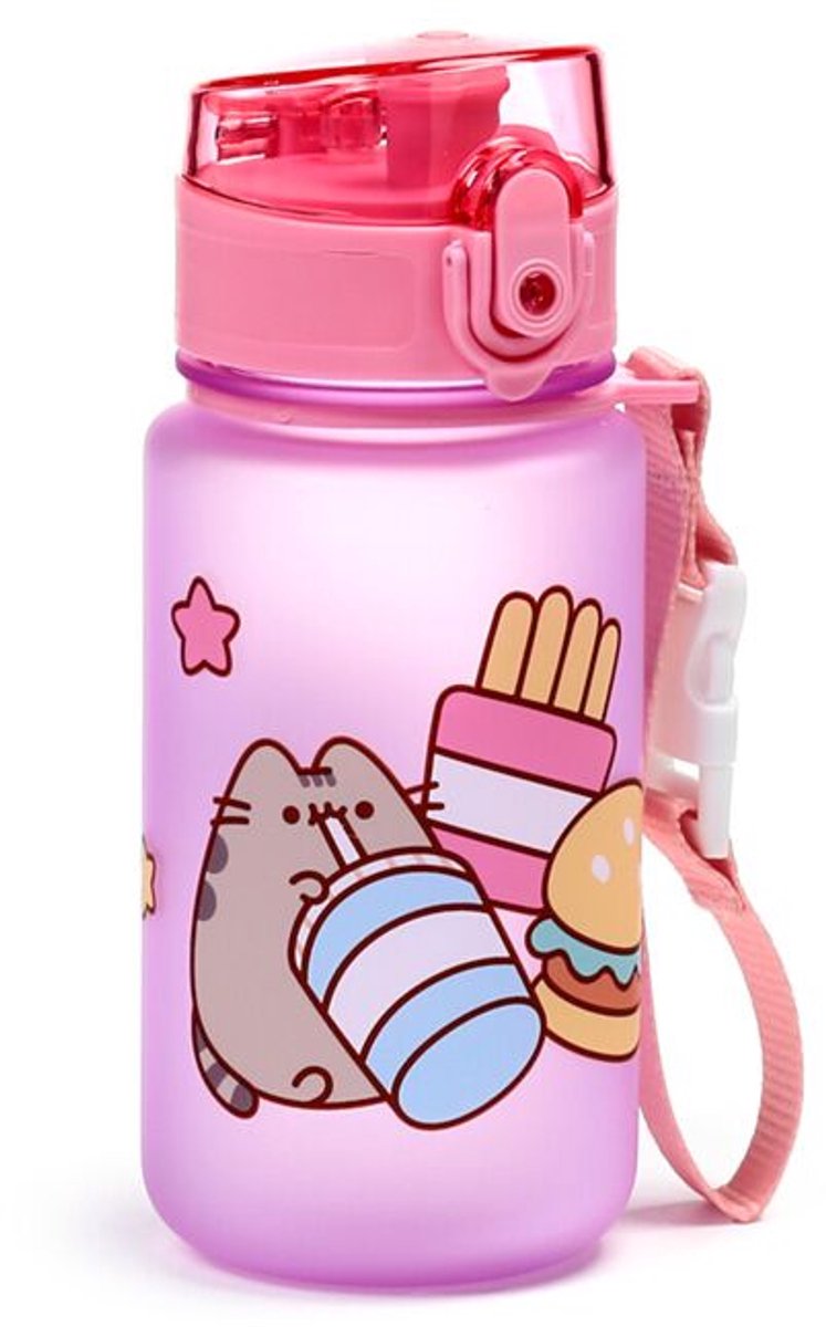 Drinkfles Kind - Pusheen the Cat Core - Pop Top - Ecozen - 350ml
