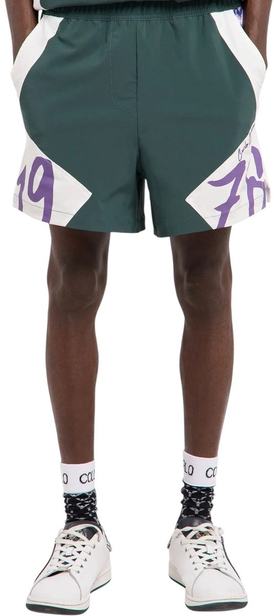Carlo Colucci Heren Korte Broek Groen C3950/411
