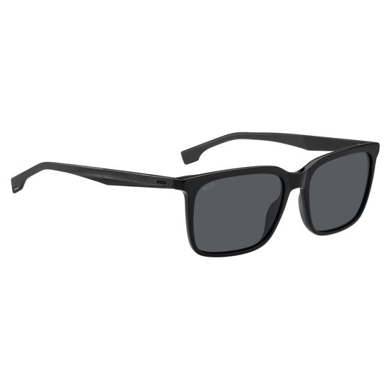 HUGO BOSS BOSS 1579/S 08A BLACK GREY 57/17/150 MAN Zonnebrillen van Merkloos — afbeelding 4