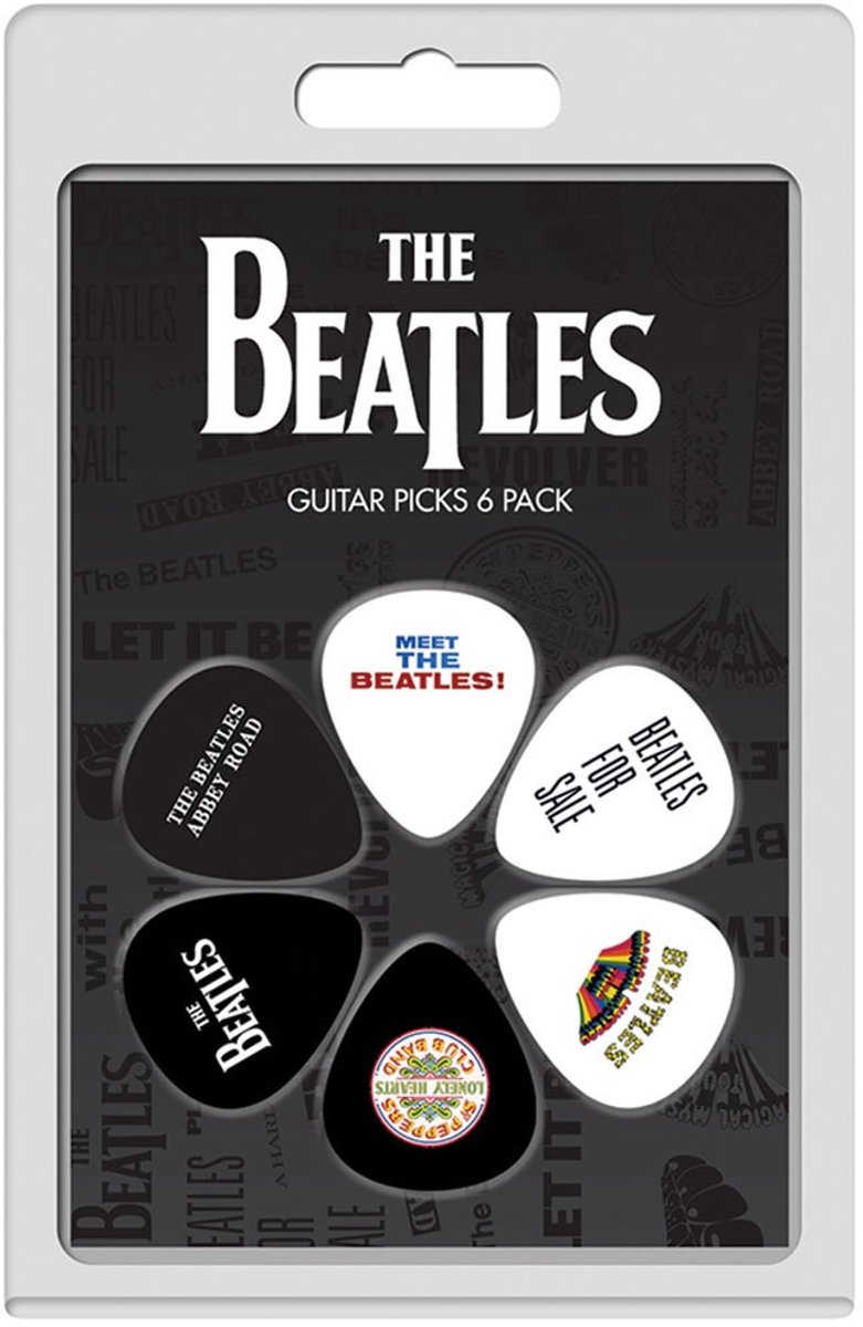 The Beatles - Album Covers 1 6Pack Plectrum - Multicolours
