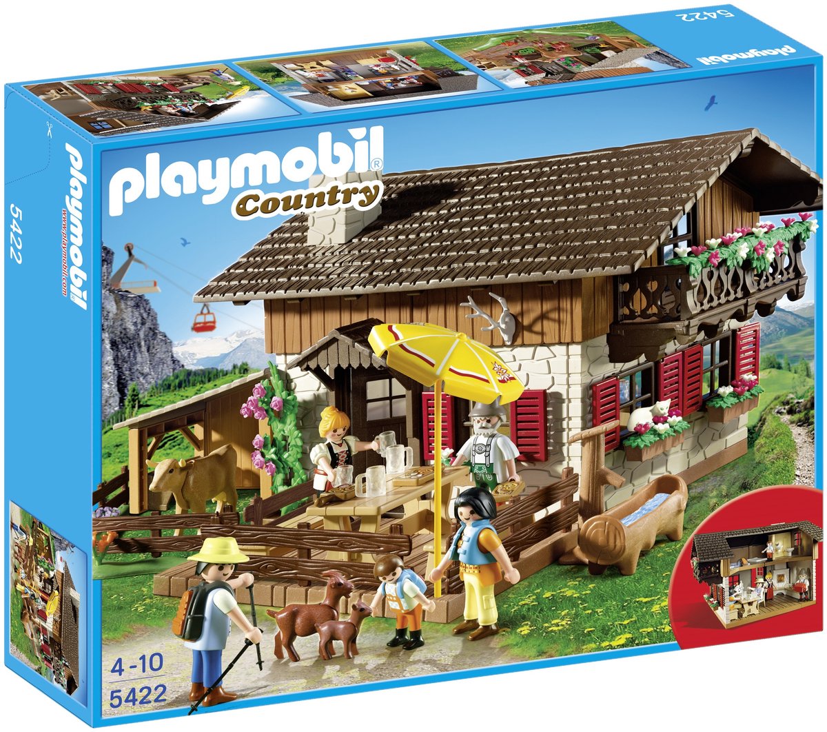 Bol.com Berghut / Auberge de montagne avec randonneurs aanbieding