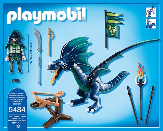 Lot Playmobil Dragons & Guerriers - Thème Games Of Thrones - Occasion - Pièces Variées