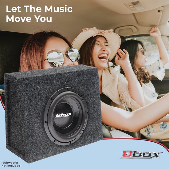 12 Inch Subwoofer Box - Premium Car Subwoofer Enclosure for Improved ...