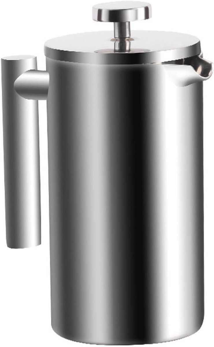French Press Koffiezetapparaat 1 5 Liter Roestvrij Staal Dubbelwandig Geïsoleerd met 3 Extra Zeven