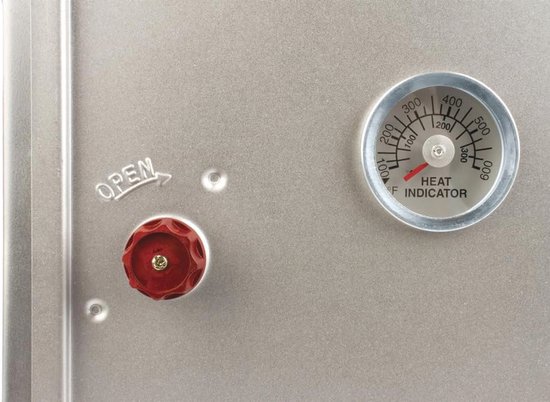 Draagbare Campingoven met Ingebouwde Thermometer en Verstelbare Plank voor Outdoor Koken — afbeelding 3