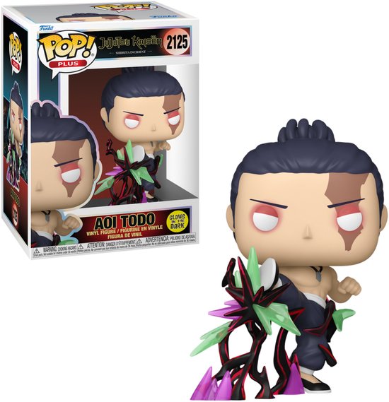 Jujutsu Kaisen Aoi Todo (Kick) (Glow in the Dark) vinylfiguur 2125 Unisex Funko Pop! - Neutraal - Standard