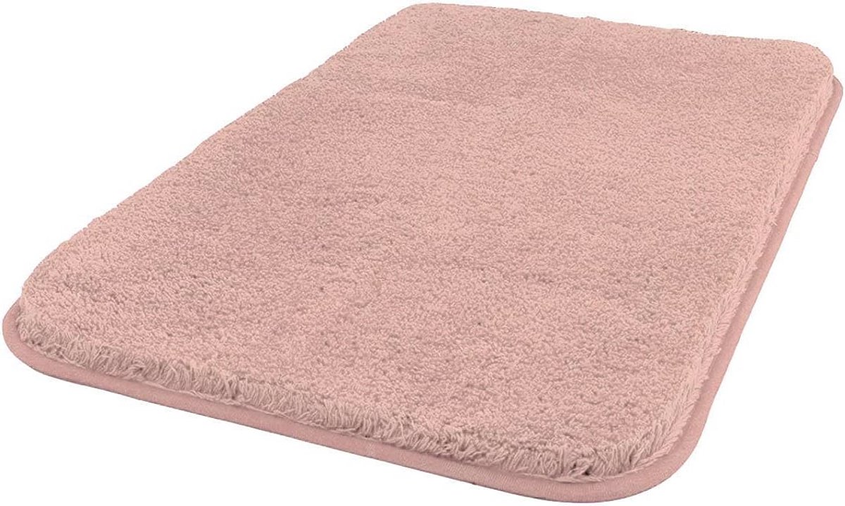 Antislip Waterabsorberende Badmat - Zacht Pluche Microvezel 50 x 80 cm - Rood