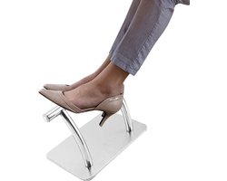 Roestvrijstalen Voetensteun voor Kappers en Schoonheidssalons - Moderne en Comfortabele Ontwerp