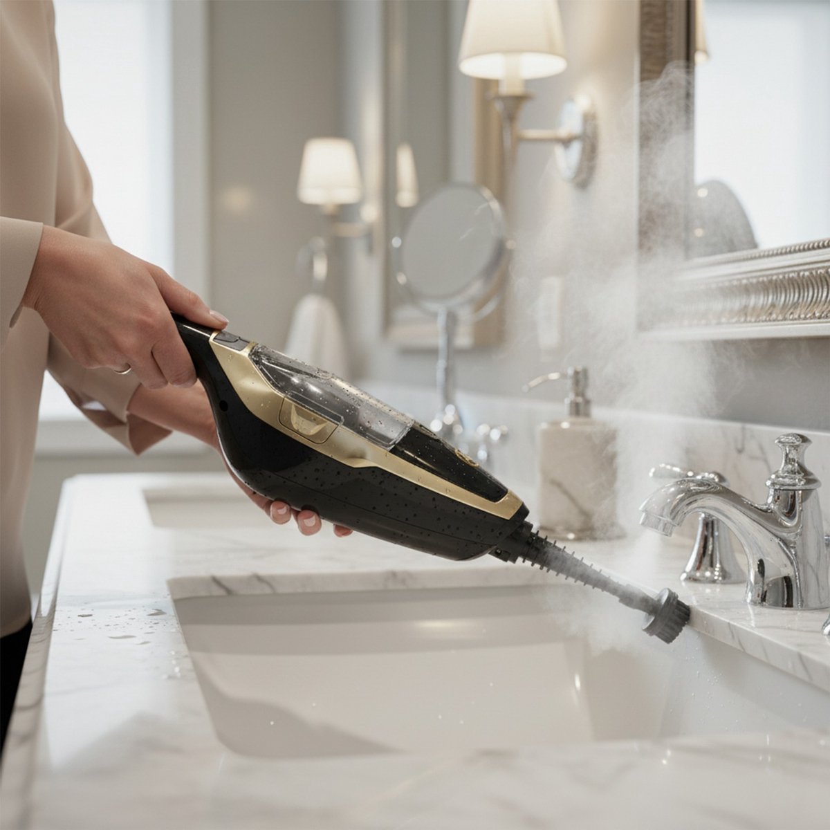 AG Stoomreiniger - 10-in-1 Steam Cleaner - Black Gold Edition thumbnail 3