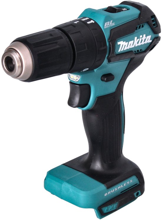 Makita DHP 483 Z accu-klopboormachine 18 V 40 Nm borstelloos solo - zonder accu, zonder oplader