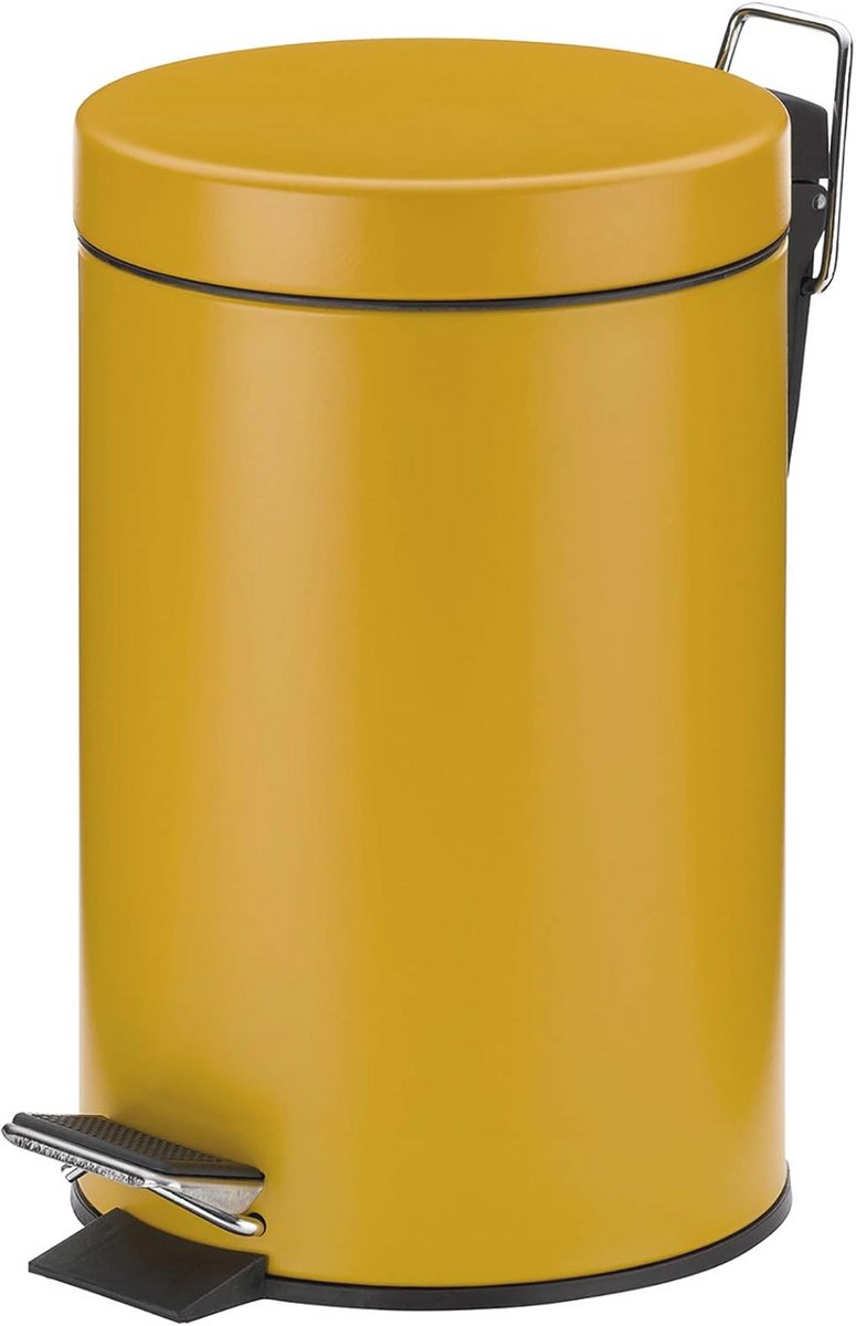 Pedaalemmer 3 liter met Voetpedaal en Uitneembare Emmer - Stijlvol en Compact Design