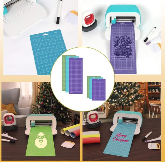 6 Stuks Snijmatten voor Handwerk - Vervangende Accessoires voor Cricut en Quilten — afbeelding 3