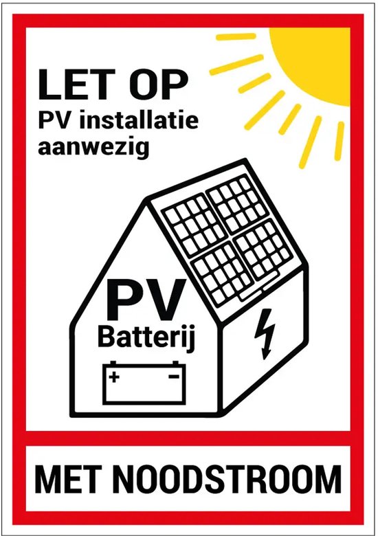 Je wilt niet weten hoe vaak de pv-sticker wordt vergeten