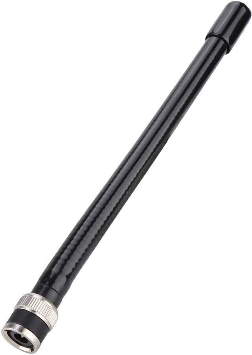 VHF Spiraal BNC Antenne - Handheld Radio Antennes voor 136-174MHz (165-175MHz) - 16.5 cm