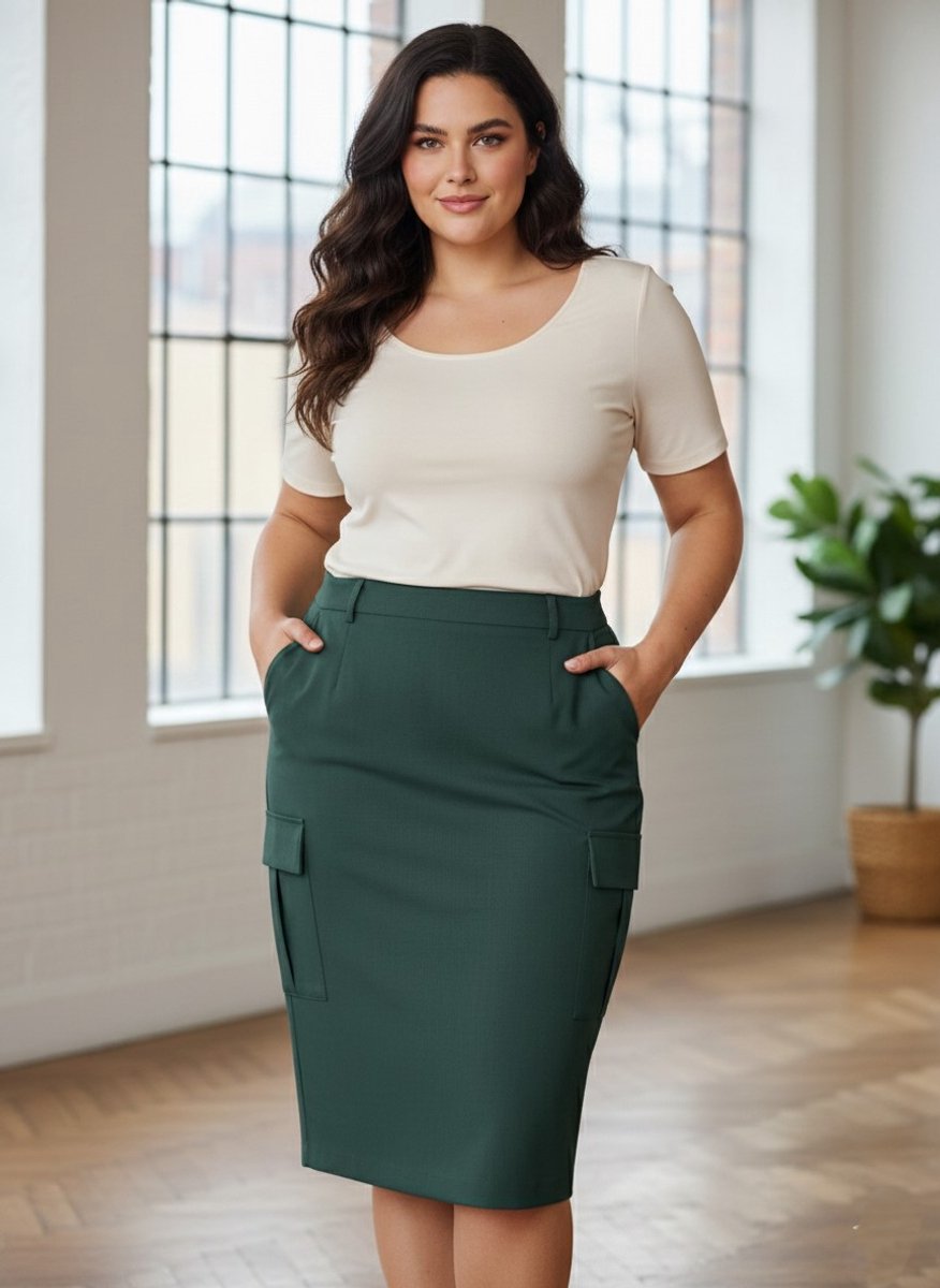 YESTA Shakira - Dark Pine Green - maat 3(52)