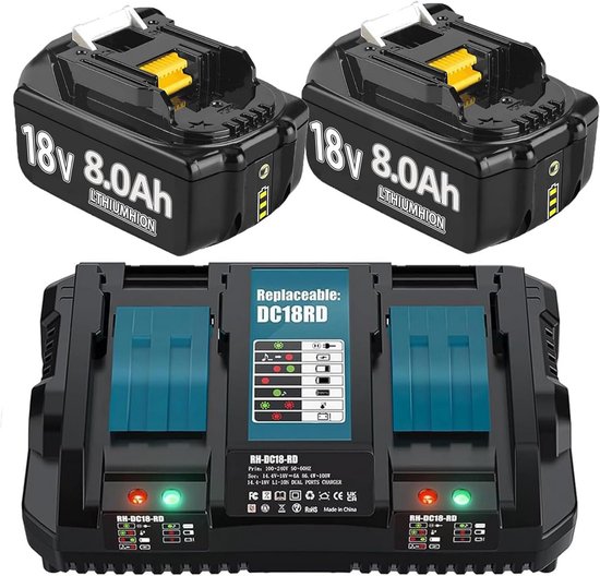 DC18RD DUBBEL SNELLADER (MAKITA) | TTO Technische