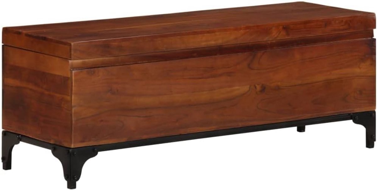 Houten Opbergkist 110x35x41 cm Massief Acaciahout