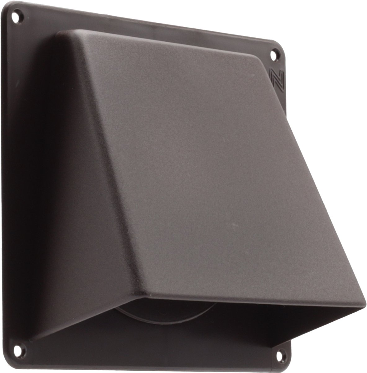 Starx gevelklep - 1 klep - Ã˜100 mm - bruin