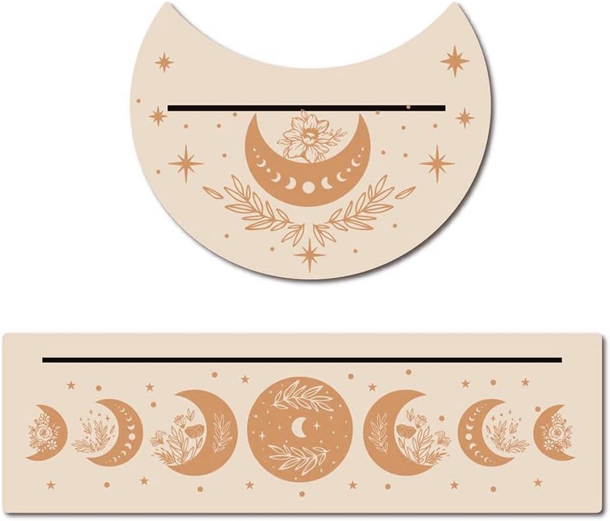 Decoratieve Houten Standaard voor Tarotkaarten en Waarzeggerij Hulpmiddelen