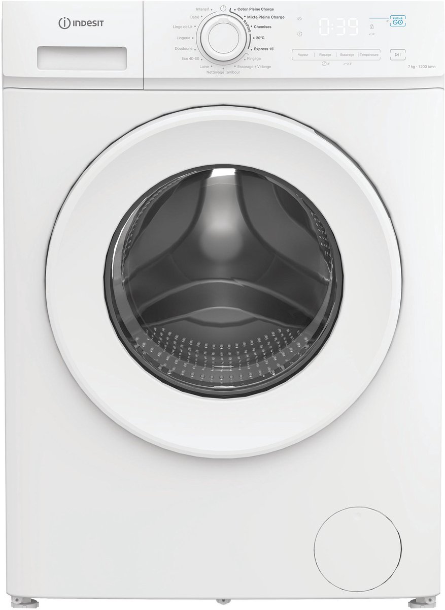 Indesit IMA 762 MY TIME FR wasmachine Voorlader 7 kg 1200 RPM Wit