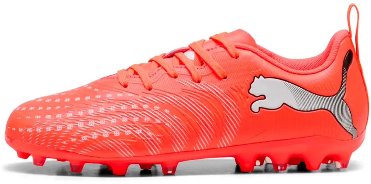 Puma Future 9 Play Mg Voetbalschoenen Rood,Oranje EU 35