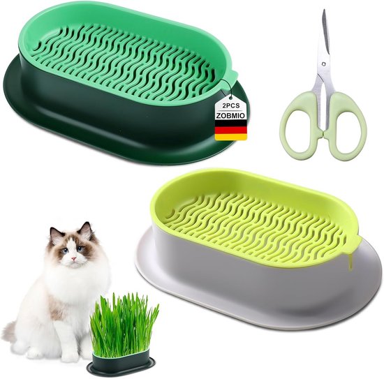 Bio Indoor Cat Grass Growing Kit Schwarzer Boden Pflanzer Natürliche Haarball ko Bio Indoor Cat Grass Growing Kit Schwarzer Boden Pflanzer Natürliche Haarball ko
