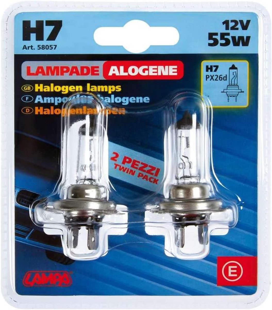Dubbele H7 Autolamp 12V 55W voor Koplampen