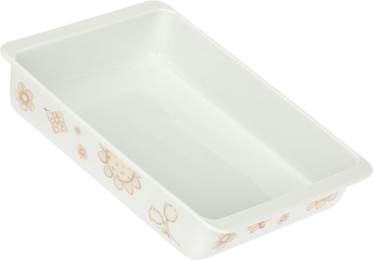 Rechthoekige Ovenschaal Porselein 32 x 22,5 cm - Hoge Kwaliteit Bakschaal