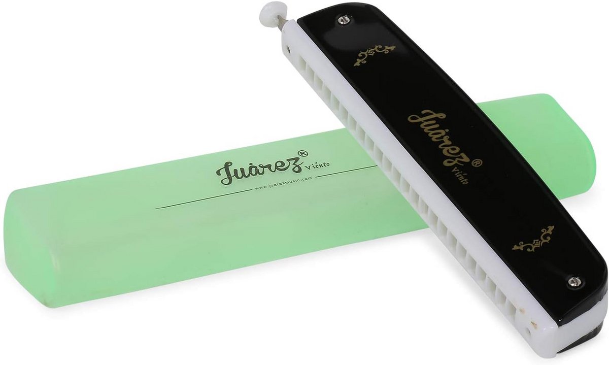 Chromatische Mondharmonica met 24 Gaten - Ideaal voor Beginners en Gevorderden