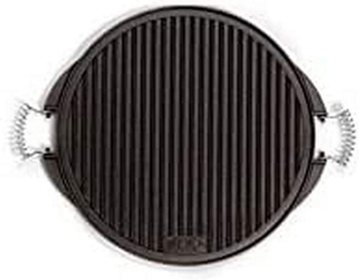Ronde Gietijzeren Bakplaat 32 cm Ideaal voor Grillen en Paella