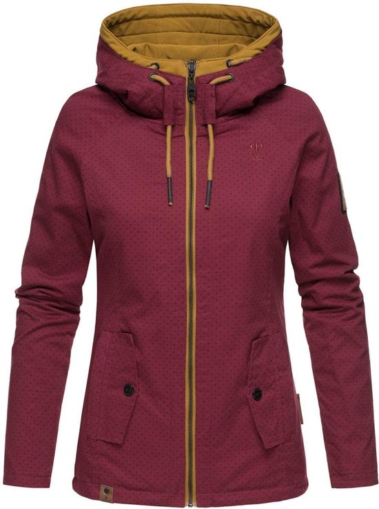 RAOENJADO Omkeerbare waterdichte jas voor dames, lichtgewicht, outdoor RAOENJADO Omkeerbare waterdichte jas voor dames, lichtgewicht, outdoor