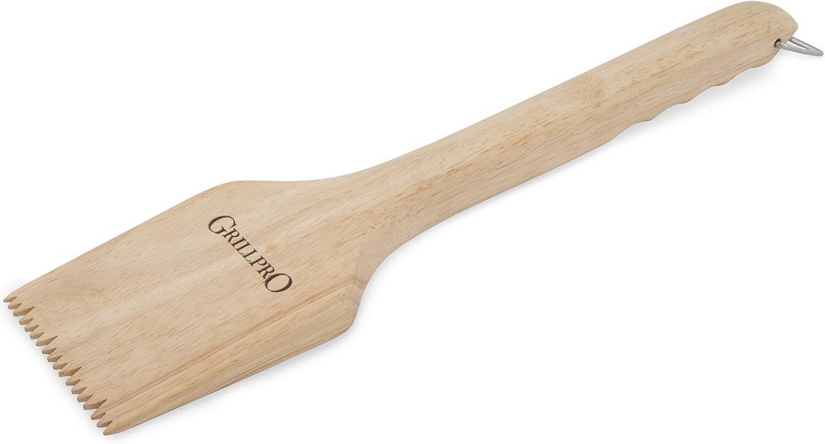 Houten Houtskool Grill Schraper voor BBQ en Houtskoolgrills