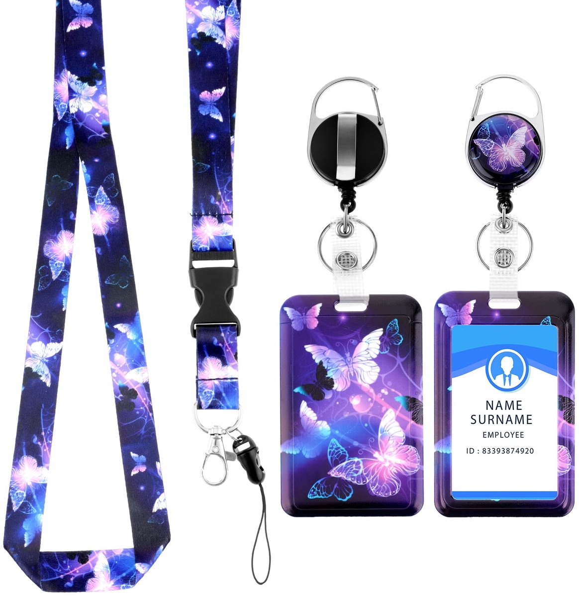 IMPERATORIS® Badgehouder - Pashouder Soft - ID Cardhouder - Waterdicht - Ideaal voor School, Universiteit en Kantoor - 1 Stuks