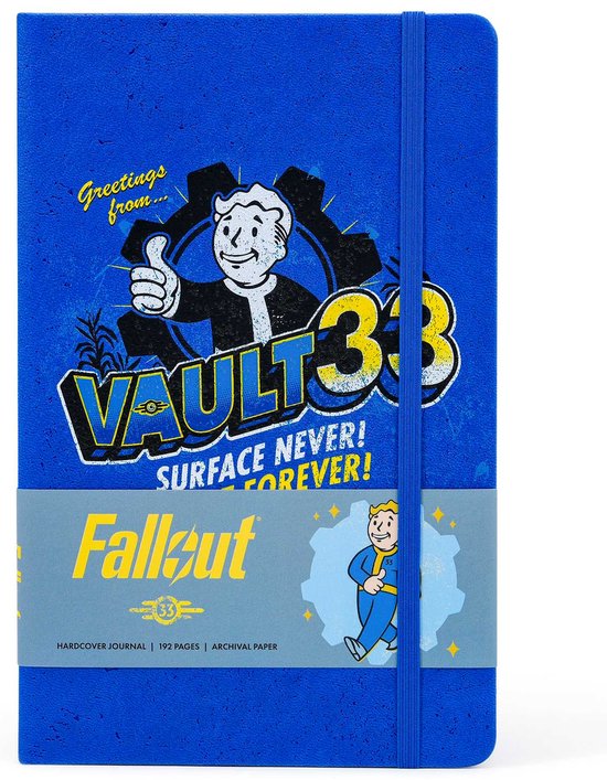 Fallout: The Official Hardcover Journal of Vault 33 - cover