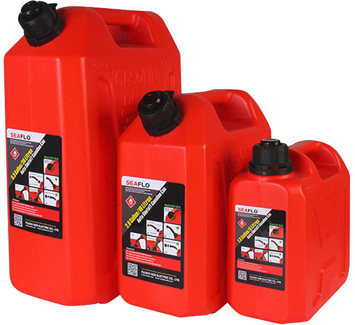 Tank met speciale tuit