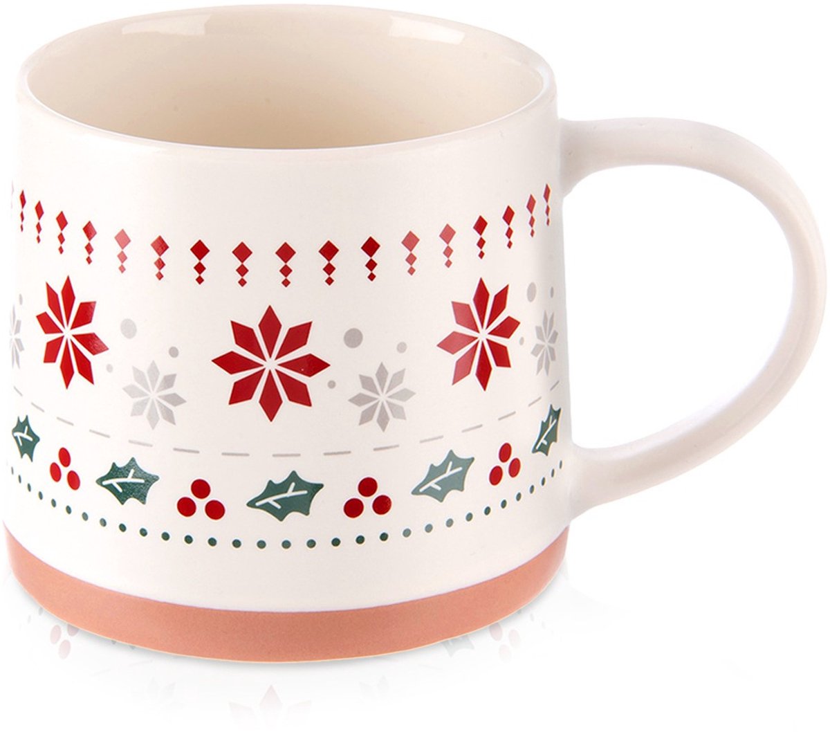 Mok Porselein 380 ml - Koffiemok - Theebeker - Koffie - Beker