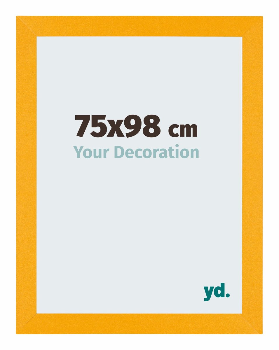 Your Decoration - Fotolijst 75x98 cm - MDF - Geel - Mura