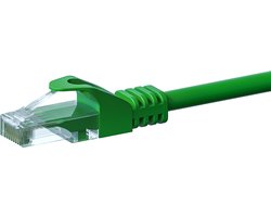 Danicom CAT6 UTP patchkabel - 1 meter groen - CCA - netwerkkabel - internetkabel - UTP kabel - RJ45 - 1000 mbit/s