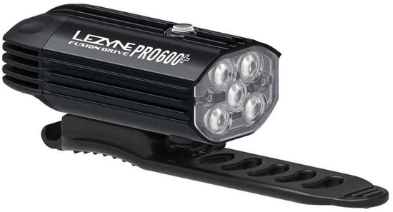 Lezyne Fusion Drive Pro 600+ Satin Voorlamp - Fietsverlichting - Voorlicht fiets - Waterdicht - 600 lumen - 6 uitvoermodi's - Zwart — afbeelding 2