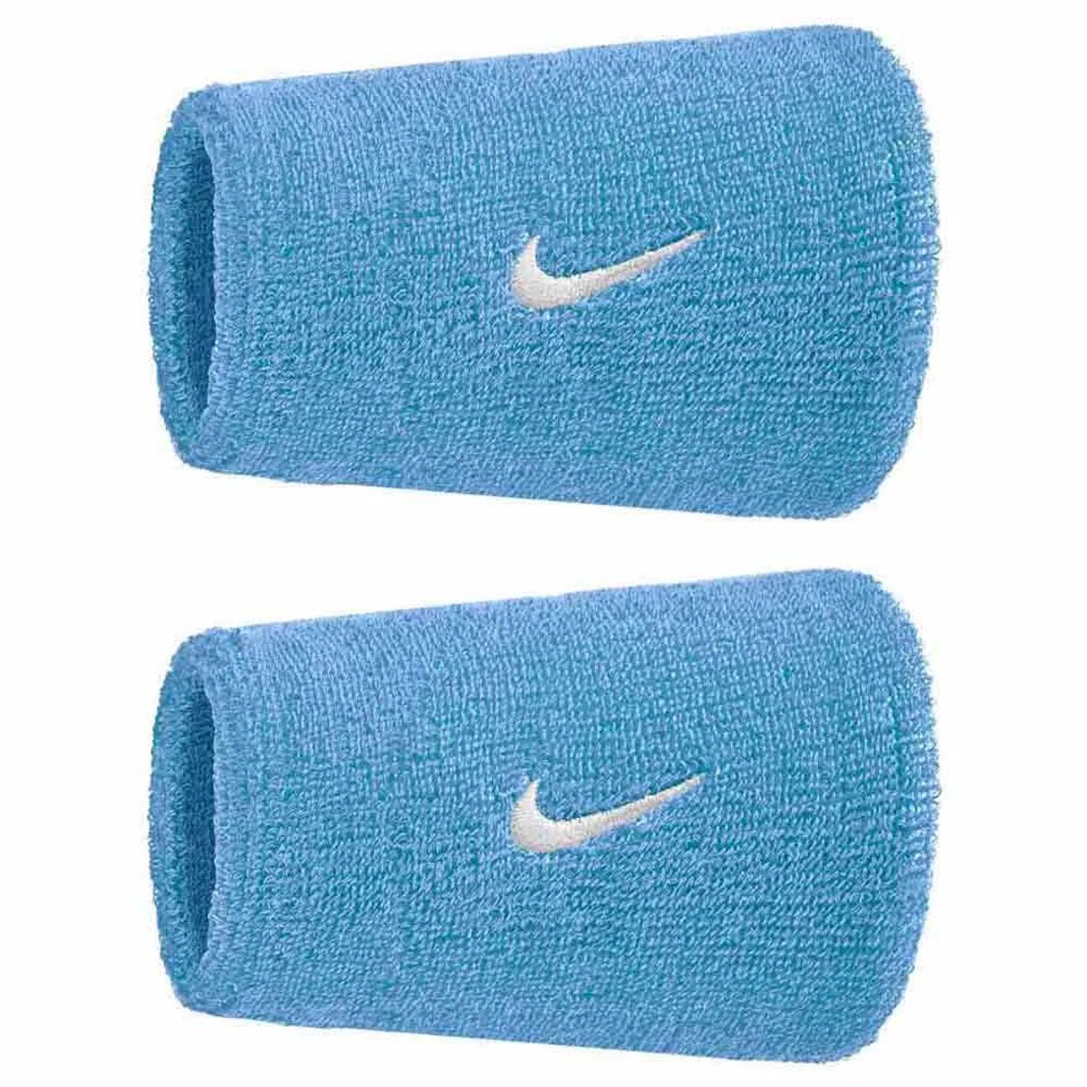 Nike Accessories Swoosh Classic Doublewide Polsband 2 Eenheden Blauw Man,Vrouw