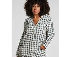 Hunkemöller Pyjamaset van keperstof Groen XS