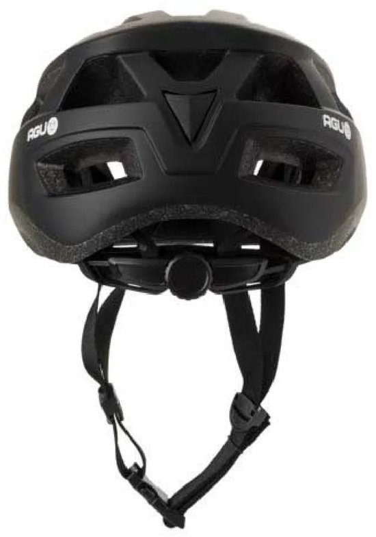 AGU Attivo - Fietshelm - In-mould - 59-61cm - Unisex - Zwart - 18 Ventilatieopeningen - Direct-Dial systeem van AGU — afbeelding 2