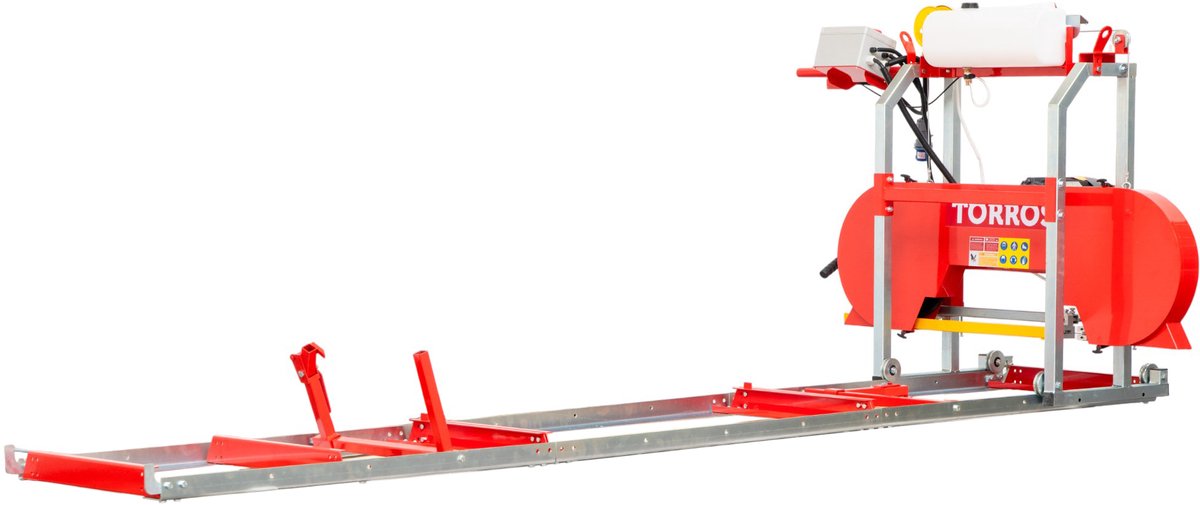 Lintzaag boomstammen zaaglengte 2780 mm diameter 470 mm elektromotor 4,0 kW 3x400V Stattos HBZ460E
