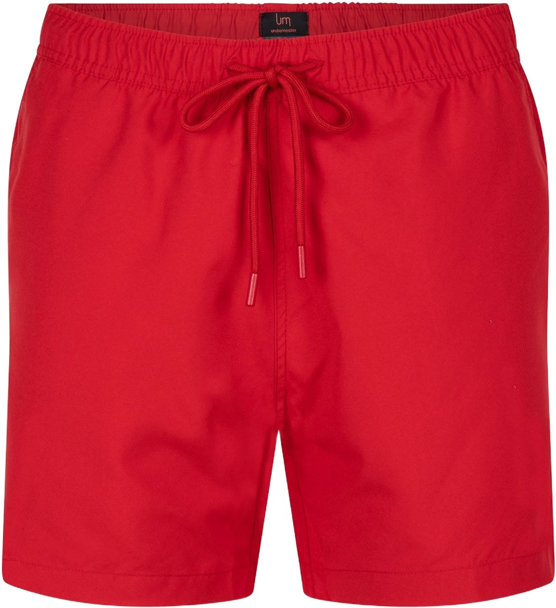 Undiemeister Zwembroek Heren - Sneldrogend - Met Zakken - 100% Gerecycled Polyester - Fiery Sunrise (Rood) - Maat 3XL