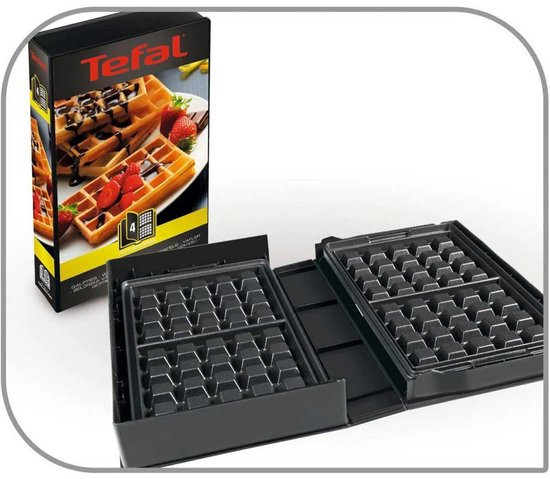 Tefal Snack Collection SW854D - Contactgrill & Tosti-ijzer - 4 verschillende Platen voor tosti's, wafels, panini's en poffertjes- RVS - Anti-aanbaklaag